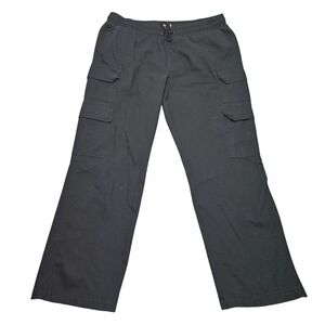 Dogg Supply Cargo Pants XL Black Ripstop Utility Streetwear Workwear Y2K Hip Hop